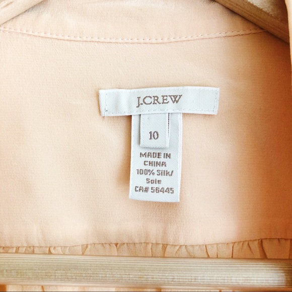 J Crew Silk Button-up Blouse - Picture 3 of 8